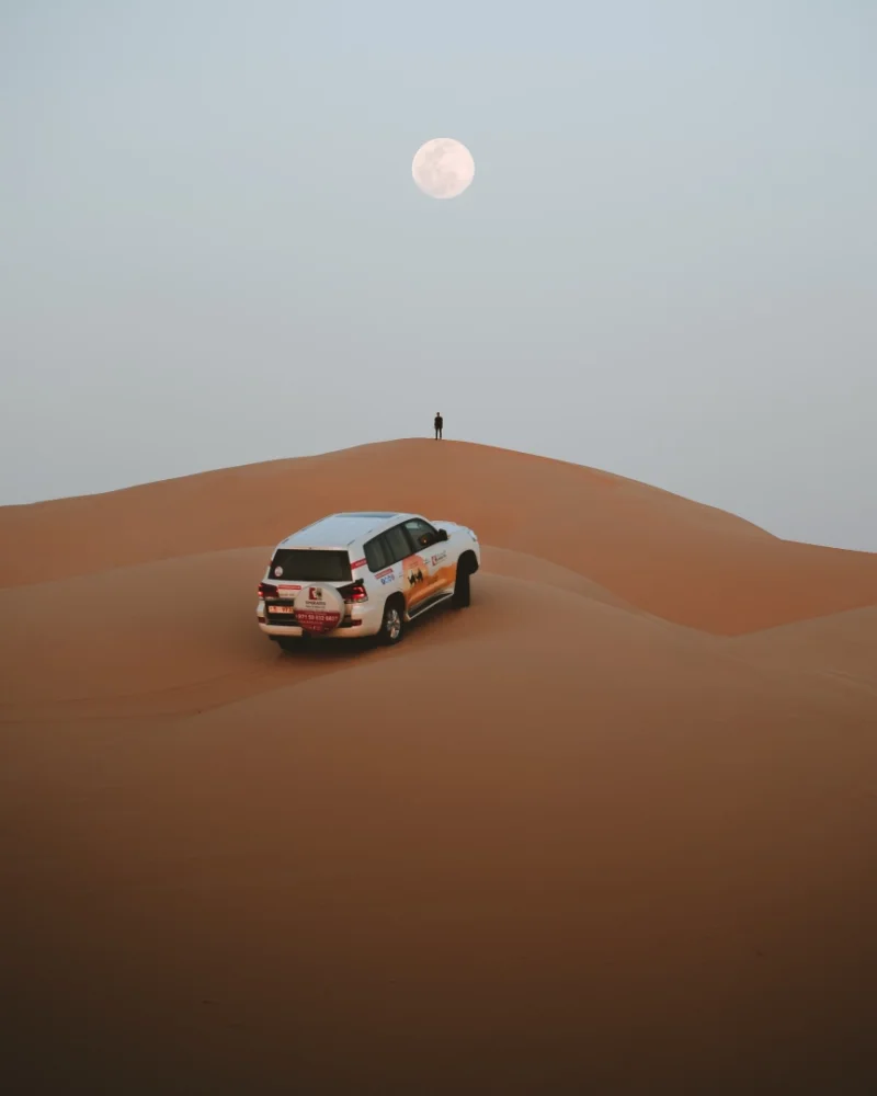 Ruta 4x4 en el desierto