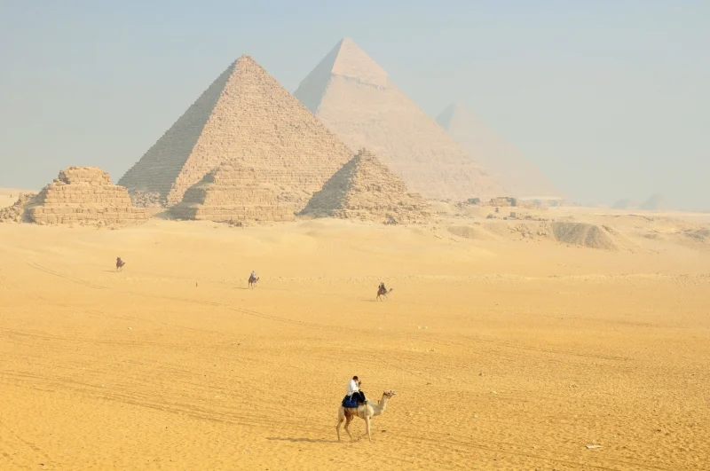 Descubrir las pirámides de Giza