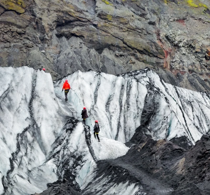Trekking por el glaciar