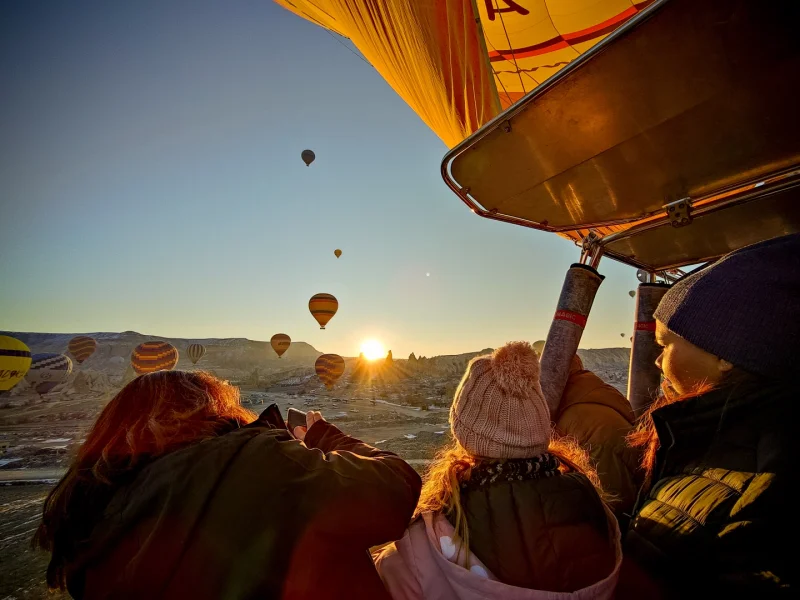 Vuelo en globo en Capadocia